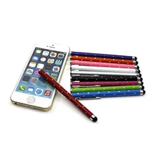 Универсальный стилус для сенсорного экрана, стилус с зажимом для iPad, смартфона, планшета