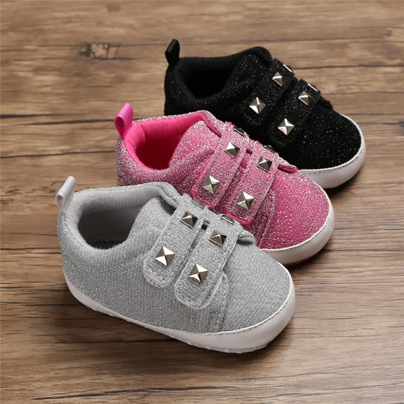 PUDCOCO/Милые Детские парусиновые кроссовки для маленьких мальчиков и девочек с мягкой подошвой; обувь для малышей 0-18 месяцев