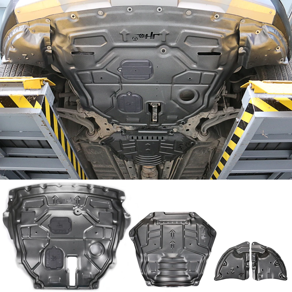 JHO 3D Under Engine Cover Chassis Protector Shield Mud Splash Guards