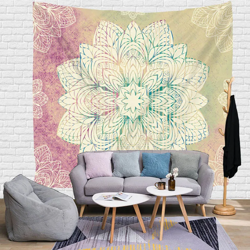 

India Mandala Tapestry Hippie Wall Hanging Tapestry 200*140 Home Decor Macrame Table Cloth Yoga Mattress Mandala Wall Tapestry