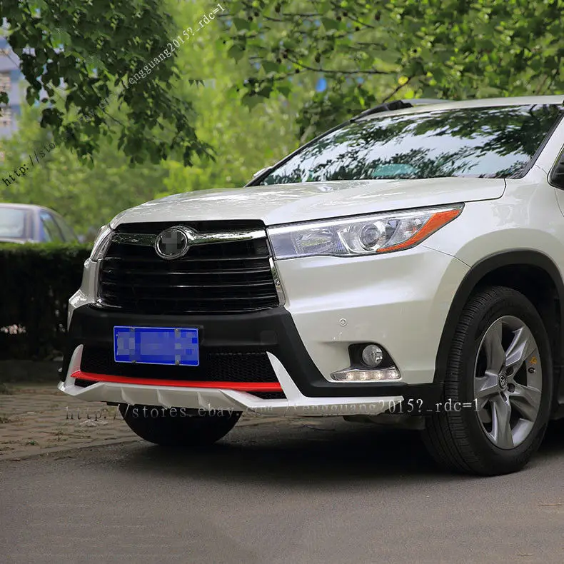 Для Toyota Highlander ABS передний бампер протектор 1 шт