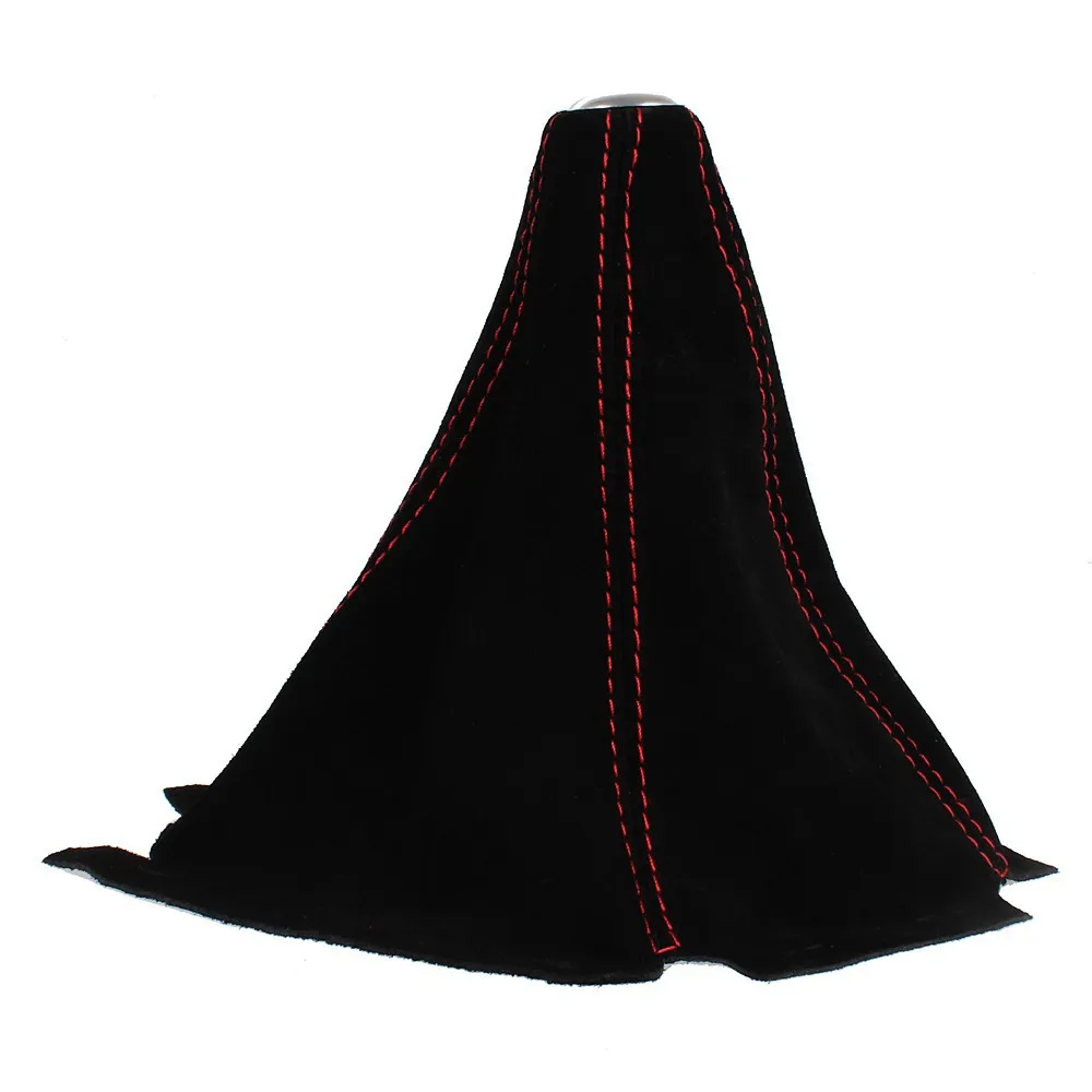 

Vehicle Cover Universal Frosted Leather Car Gear Head Dust Cover Handbrake Grips Gear Shift Knob Boot Car Accessories