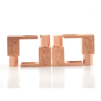 Online 100pcs CMC-1005 Reines Rot Kupfer Lautsprecher Y Spaten Y Gabel Stecker Zu Bananen Stecker Stecker