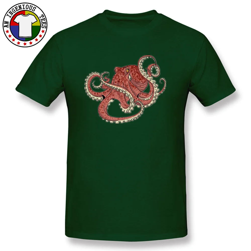 ComicsCasual Short Sleeve Tops Shirt Summer Oversized O Neck All Cotton Tops T Shirt Mens T Shirts Tentacle Drop Shipping Tentacle dark