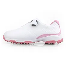 PGM/обувь для гольфа; женская спортивная обувь; нескользящая водонепроницаемая обувь для гольфа; обувь с завязками; Xz115