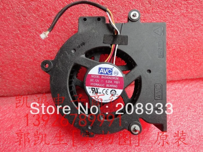 

For AVC BASA0825R2M 8CM 8025 12V 0.25A blower turbo fan centrifugal fan+cooling fan