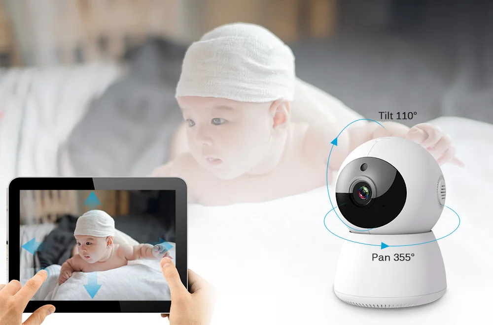 mini wifi camera pan tilt 203