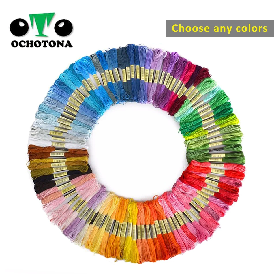 

You can choose any colors and quantity DMC Similar Embroidery Thread Floss Cross Stitch Cotton Thread