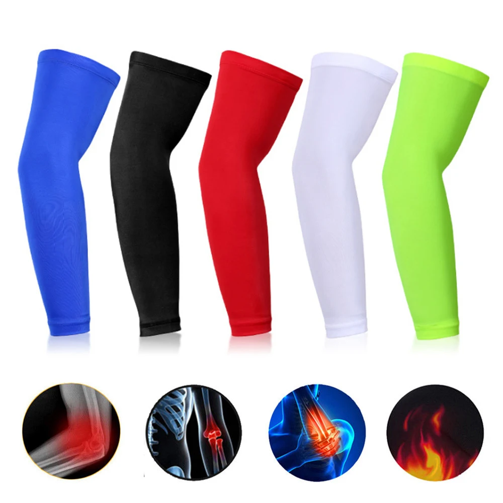 

Compression Arm Warmer Sun UV Protection for Mens Sports Running Bike Cycling Basketball Volleyball Golf Elbow Arm Sleeves Cover