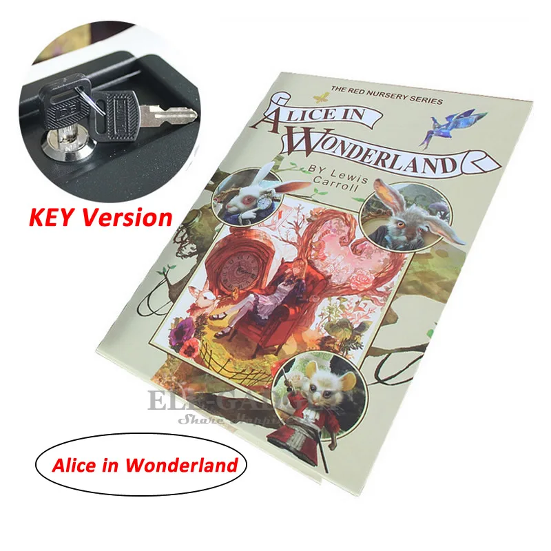 Цена Высокое качество секретная книга скрытый Сейф для безопасности деньги ювелирные изделия безопасный металлический замок с ключом Моделиро...