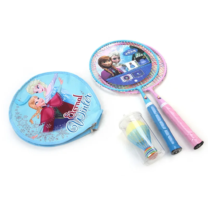Disney Frozen 2 шт./компл. спортивные игрушки Детская ракетка для бадминтона уличные
