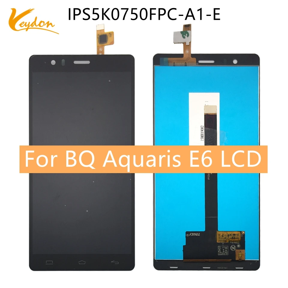 For BQ Aquaris E6 IPS5K0750FPC-A1-E Lcd Display Touch Screen Digitizer Assembly LCD | Мобильные телефоны и аксессуары