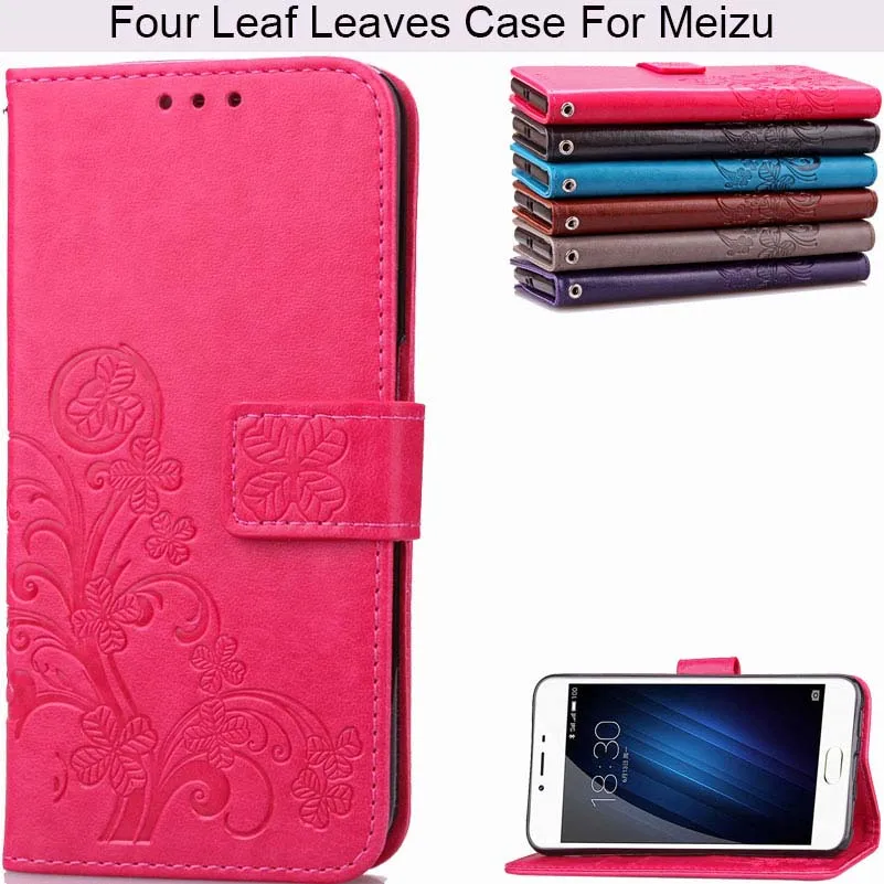 

BEFOSPEY Four Leaf Leaves Phone Case For Meiz Meiblue 3 3S M3 M3S Note 3 5 Note 5 5S Note 6