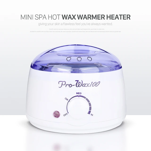 Professional Warmer Wax Heater Mini SPA Hand Epilator Feet Paraffin Wax Rechargeable Machine Body Depilatory Hair Removal Tool
