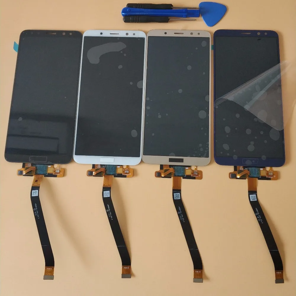 5 9 "для Huawei Mate 10 Lite ЖК дисплей + сенсорный экран дигитайзер стеклянная панель в