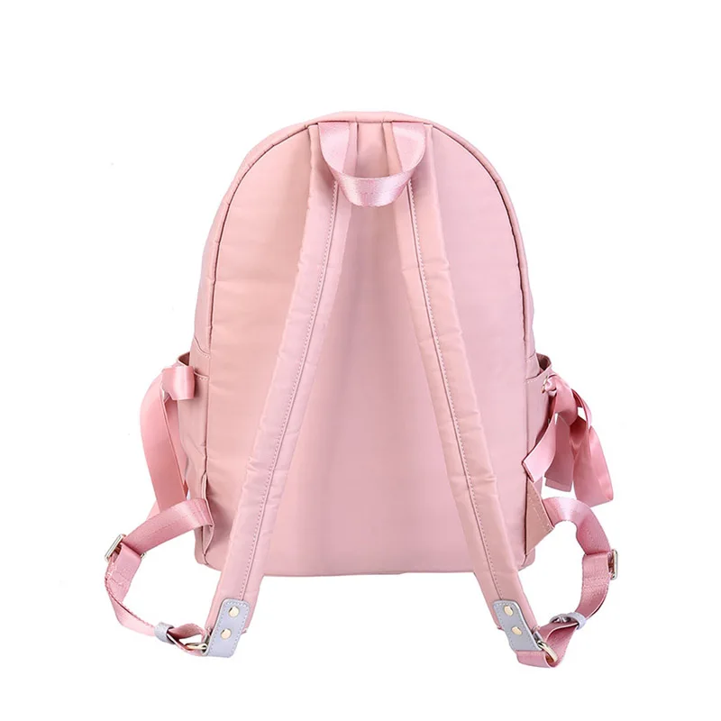 Mochilas escuela arco Rosa lindo mochilas Colegio mochila Niñas gran viaje de las mujeres mochila bolsa mochila Mochilas escuela arco Rosa lindo mochilas Colegio mochila Niñas gran viaje de las mujeres mochila bolsa mochila