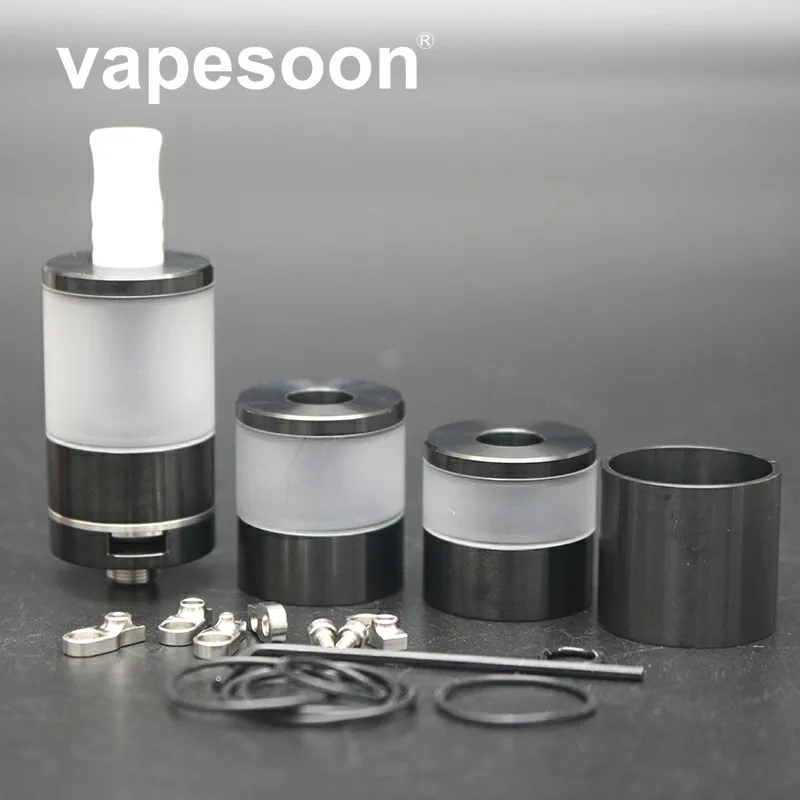 

Vapesoon Dvarw MTL v2 RTA stainless steel Atomizer 22mm diameter 3ML capacity suit for 510 thread mod vape