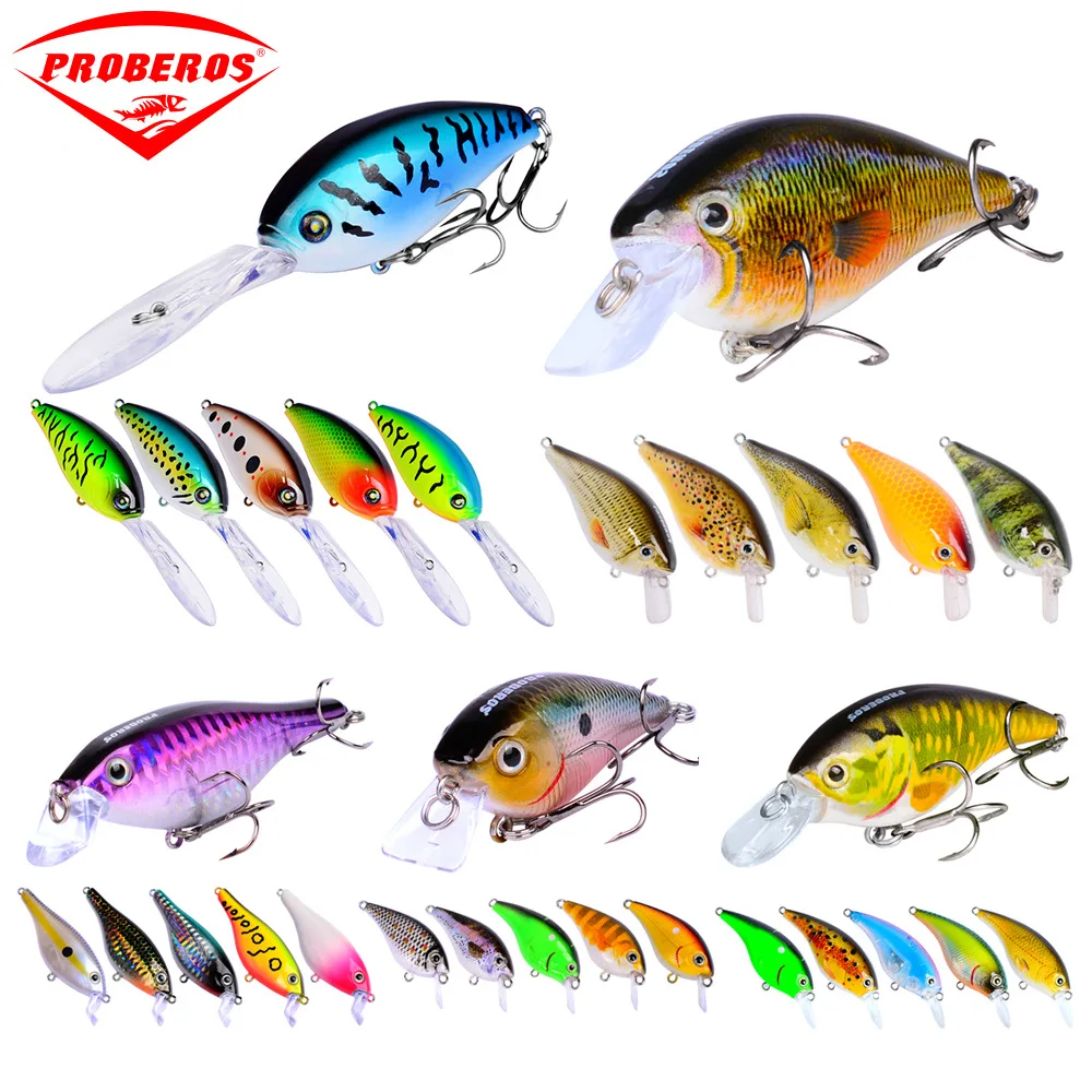 30pcs Classic Road Asia Fishing Bait Plastic Road Asian Hard Bait Road Minot Bionic Bait Lure