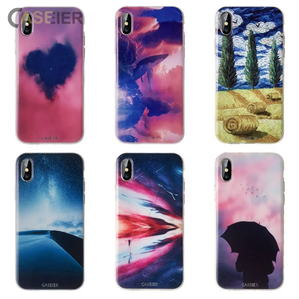 

CASEIER Phone Case For Xiaomi Redmi 3S 3X 4 4Pro 4A 4X 5A 5 Plus Note 5 4X 4 Soft Silicone Cases For Xiaomi 4 5 6 6X A1 8 8 SE