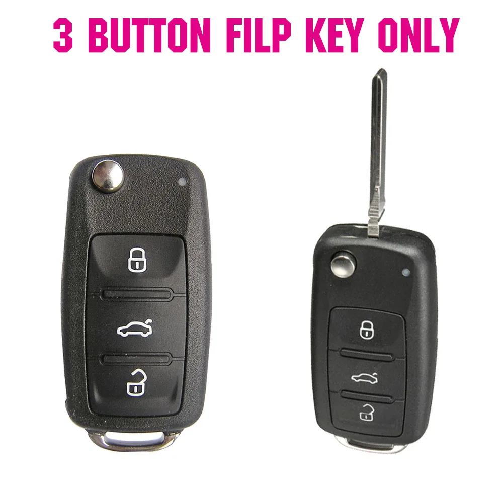 3 кнопки подходят для VW SEAT SKODA POLO PASSAT B5 GOLF 4 5 6 JETTA CC GTI TIGUAN BORA EOS BEETLE силиконовый чехол