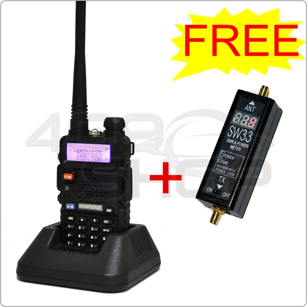 409 магазин UV5R UV-5R двухдиапазонный радиолюбителей Бесплатная SW33 SW-33 vhf/uhf мини