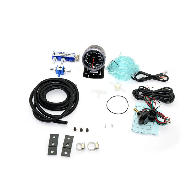 60MM Car Turbo Boost Gauge 3Bar + Adjustable Controller Kit 1-30PSI Meter | Автомобили и мотоциклы