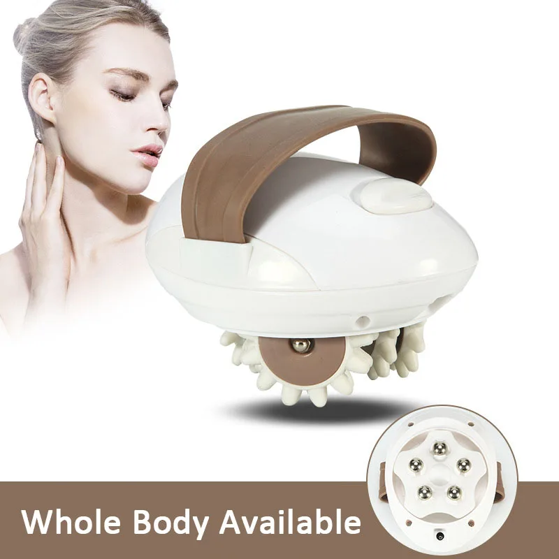 

Electric Mini Body Massager Rechargeable Leg Arm Waist Slimmer Weight Loss Roller Portable Lift Face Massage Tool