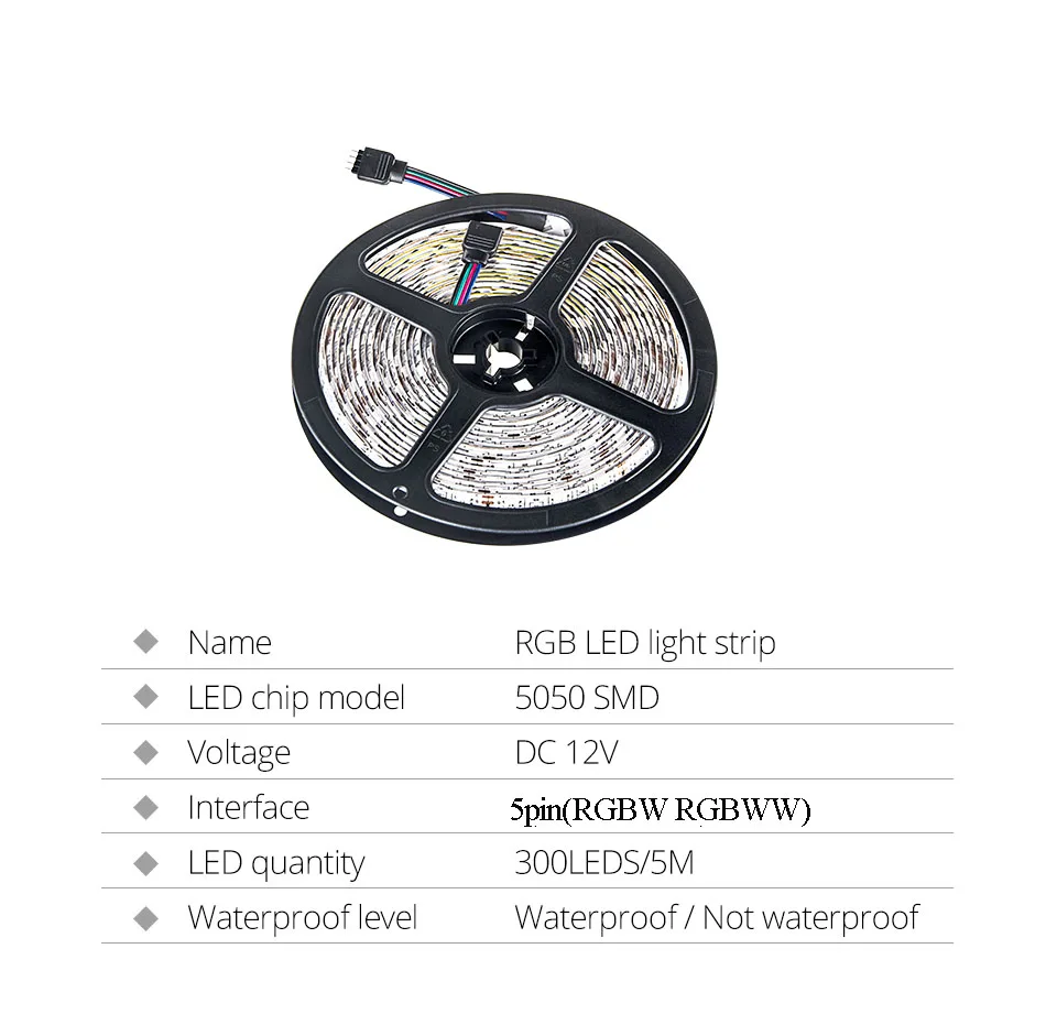 SMD 5050 RGB LED Strip LED Light  (2)