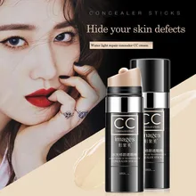 Увлажнение кожи CC кремовые наклейки свет чувство Наклейка На консилер водостойкий CC крем природа Макияж для лица основа для макияжа лица