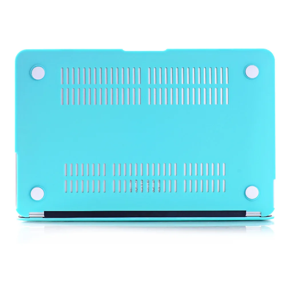 Матовый цветной Жесткий Чехол для Apple macbook Air Pro Retina11 12 13 15 сумка ноутбука Mac book с