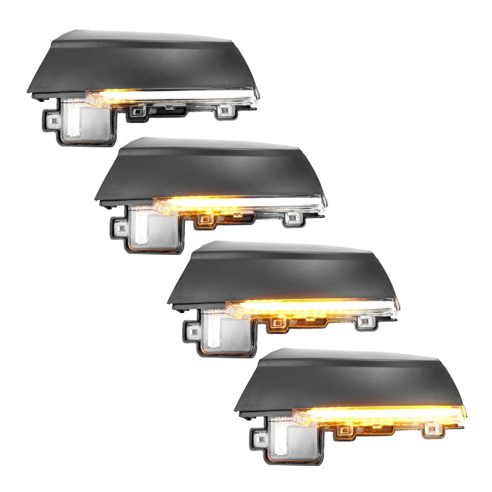 Динамический сигнал поворота светодиодный индикатор зеркала заднего вида мигалка повторитель светильник для Volkswagen VW Polo MK5 6R 6C 2009