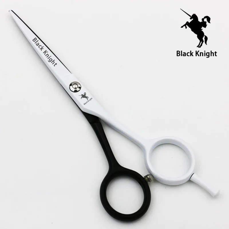 Conjunto de Corte + Desbaste Preto e Branco Polegada Profissional Cabeleireiro Tesoura Barbeiro Tesouras Alta Qualidade Personalidade Estilos 5.5 - 6 5 Cheap Tesouras de cabelo