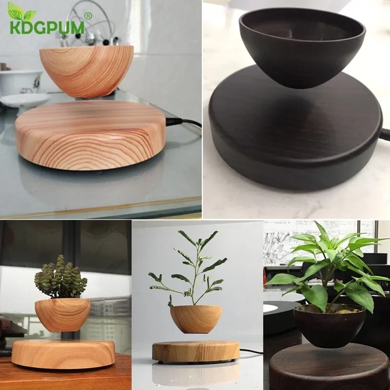 Eu Us Au Plug Levitating Air Bonsai Pot Levitation Plants