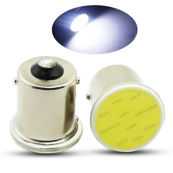 

2x 1156 COB Led Light BA15S P21W LED Turn Signal Bulb COB Car Interior Light Parking Reverse Back Brake Lamp Super Bright 12V