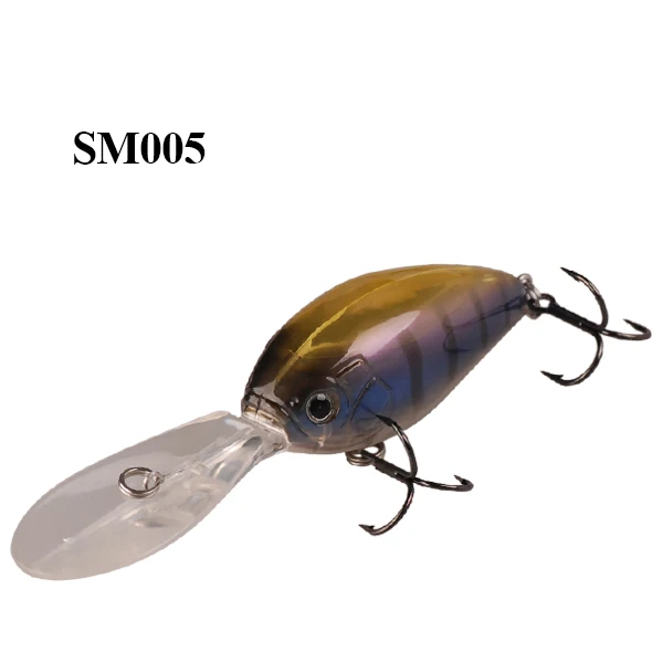 TAF Crank Bait 63 мм 20,2 г плавающие 4,0 М рыболовные приманки ABS пластик Isca рыболовные приманки для ловли карпа 3D глаза воблеры - Цвет: SM005