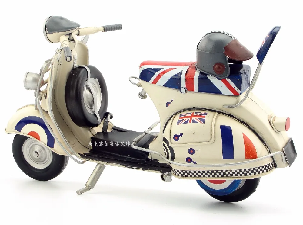 Винтажная машинка Vespa 1968 винтажная металлическая игрушка для sd кукол bjd хит