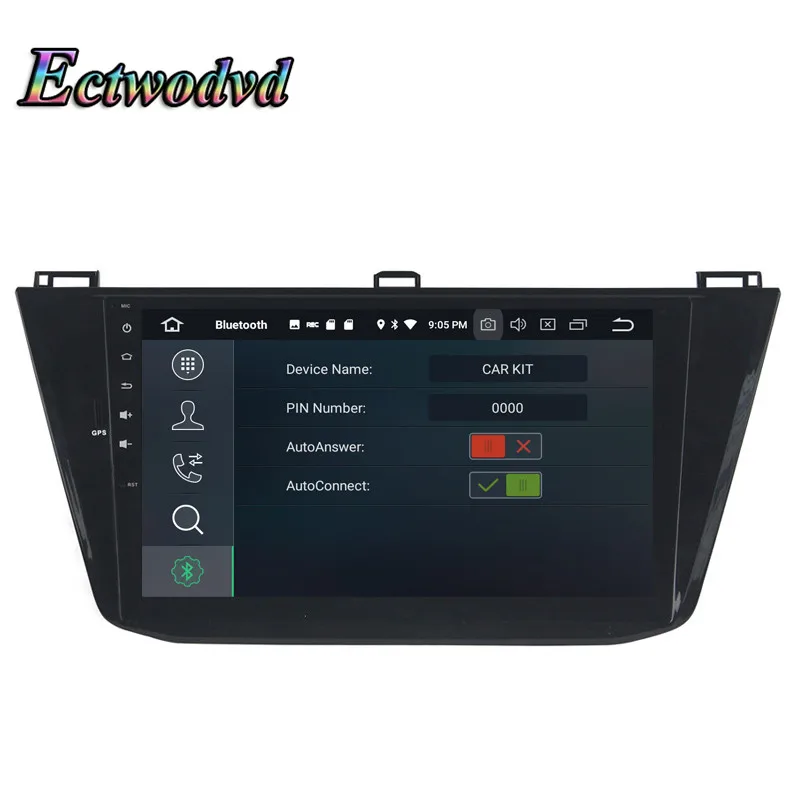 Clearance Ectwodvd 4G RAM 32G ROM Octa Core Android 8.0/8.1 Car DVD for Volkswagen Tiguan 2016 2017 2018- Radio Stereo Play GPS Navigation 11