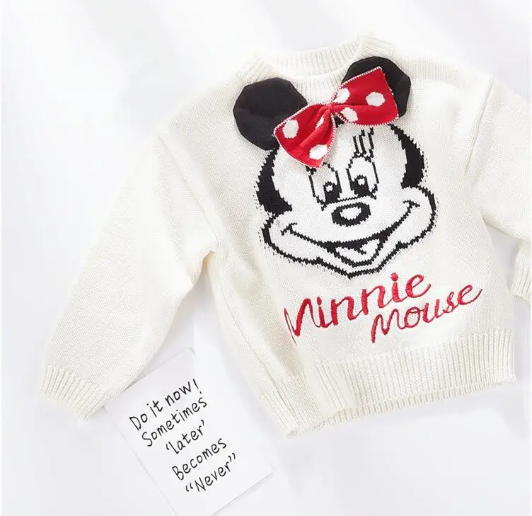 

2019 New Children Baby Cotton Cartoon Sweater, Baby Girls Cute Knitting Pullovers 5 pieces/lot, Wholesale Free Shipping