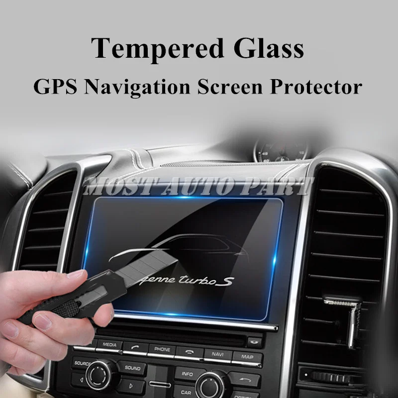 

Tempered Glass GPS Navigation Screen Protector For Porsche Cayenne 2011-2015