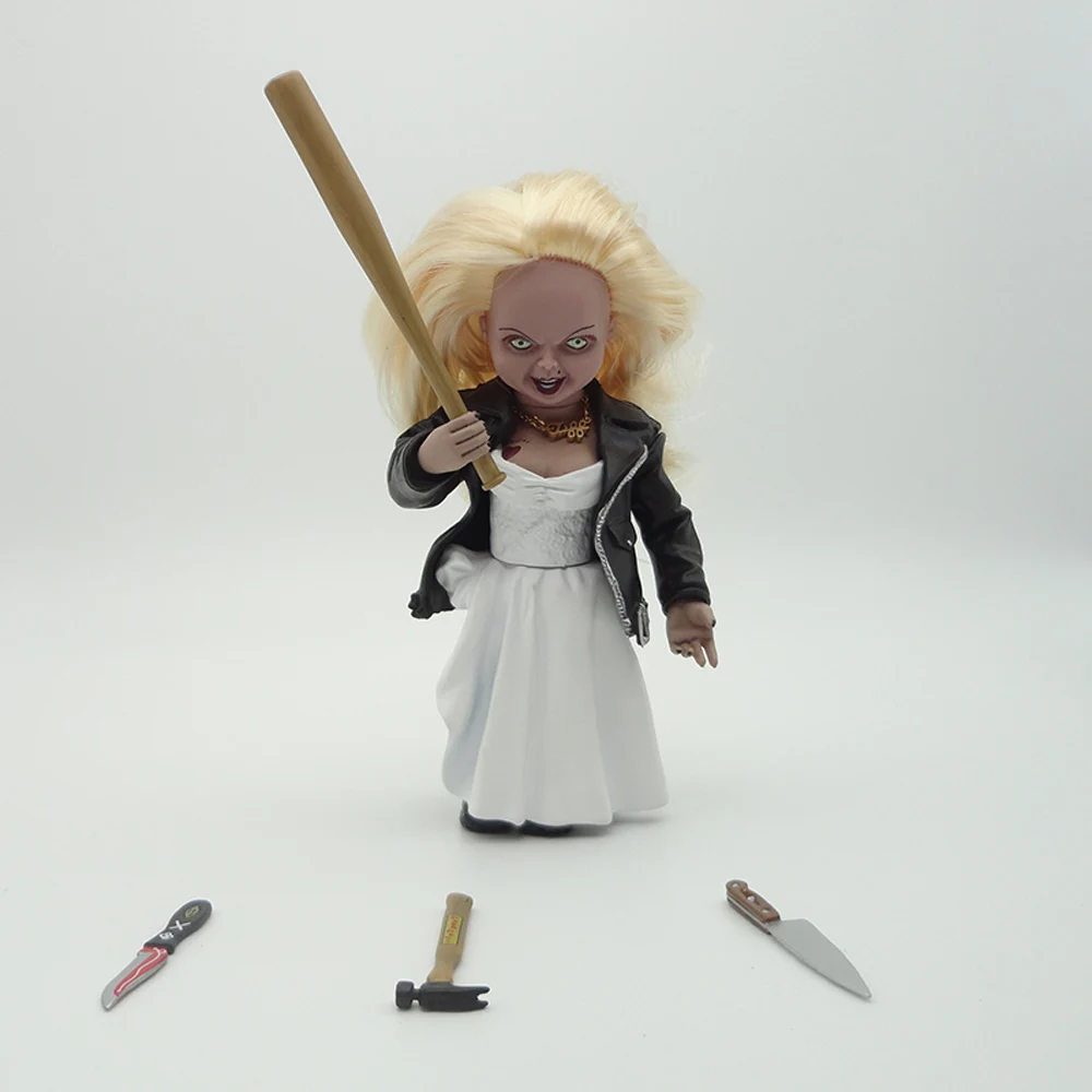 NECA Good Guys Child's Play Scary Bride of Chucky Horror Doll Chucky PVC Action Figure Toy Halloween Gift (3)