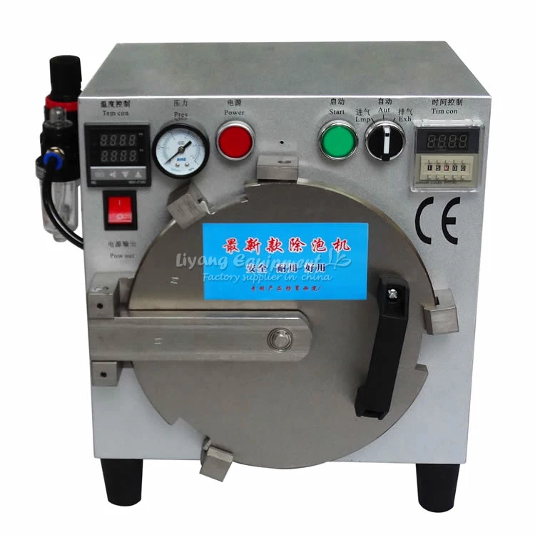 

LY 963A self-lock OCA defoaming machine for 10 inch mobile LCD Screen Repair