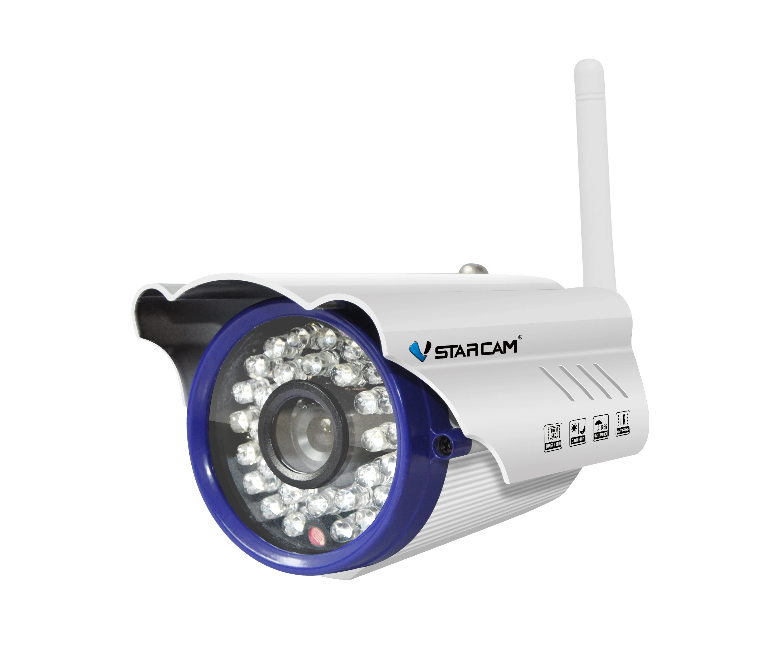 imágenes para Vstarcam C7815WIP Onvif 2.0 Cámara IP de Seguridad wifi Al Aire Libre 720 P Impermeabilizan IP66 Red HD de 1.0MP CCTV Soporte de la Cámara 64G SDCard imágenes para Vstarcam C7815WIP Onvif 2.0 Cámara IP de Seguridad wifi Al Aire Libre 720 P Impermeabilizan IP66 Red HD de 1.0MP CCTV Soporte de la Cámara 64G SDCard