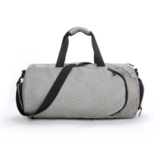 Новые мужские модные однотонные дорожные сумки Оксфорд ручной Багаж для мужчин и женщин Повседневная Большая емкость фитнес вещевой мешок Органайзер