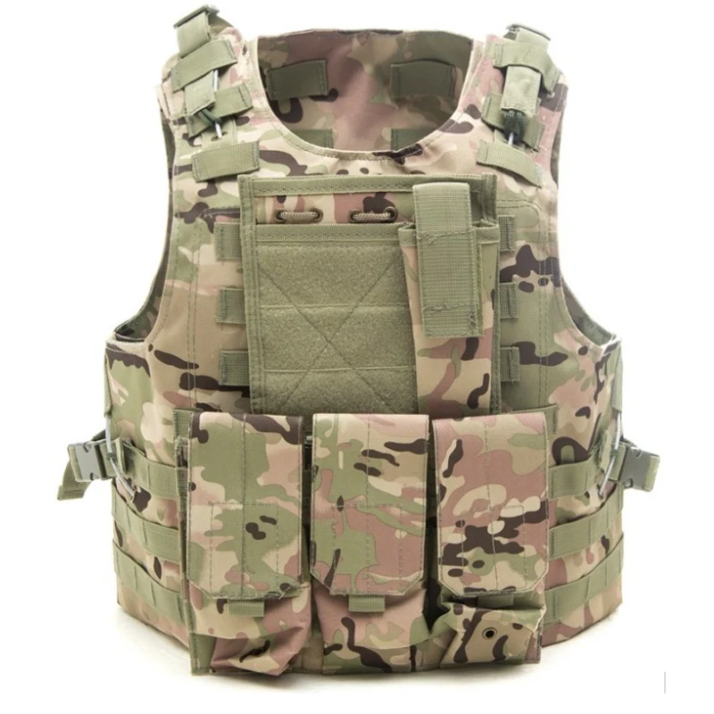 

Tactical vest Airsoft USMC Hunting sales colete Military Army Molle Combat Assault Plate Carrier Vest Tactical vest 10 Colors