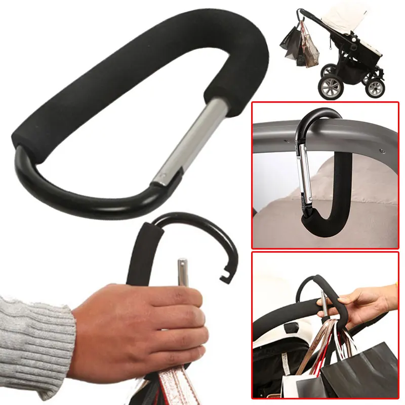 Портативный размер XL детская коляска сумка крюк вешалка для колясок Органайзер аксессуары