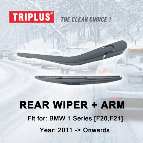 Rear Wiper Arm with Blade for BMW 1 Series F20 F21 (2011 Onwards) Rear Wiper Arm & Rear Wiper