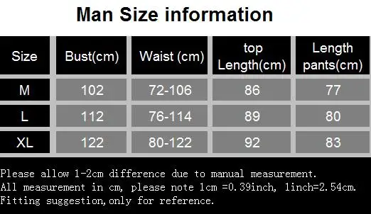 man size