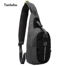 Женские модные удобные легкие непромокаемые маленькие сумки на груди и пакеты мужские крутые уличные сумки на груди модные черные сумки Bolsa