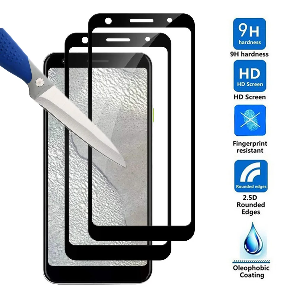 

5D Full Cover Tempered Glass Google Pixel 3A 3XL Lite Phone Glass for Google Pixel 3A XL Pixel 3 Lite HD Protective Glass Film