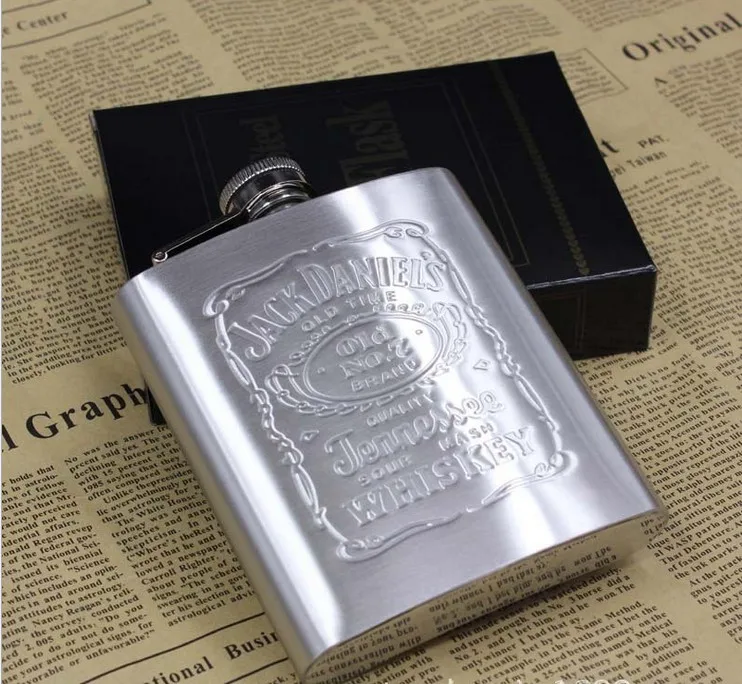 38 30 De Réduction1pc 7oz Acier Inoxydable Hanche Fiole Whisky Alcool Bouchon Dalcool Poche Drinkware Bouteille De Vin Mariage Saint Valentin
